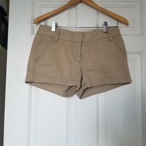 J.Crew khaki Chino shorts